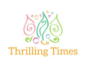 Feminine Swirl Doodles logo