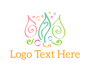 Swirl - Colorful Swirl Doodles logo design