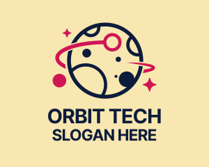 Moon Orbit Tech logo design