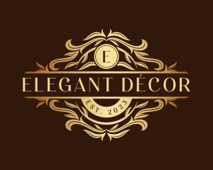 Elegant Floral Leaves logo design