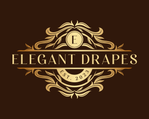 Elegant Floral Leaves logo design