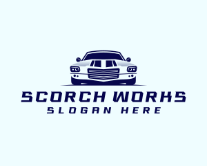 Car Transportation Detailing logo design