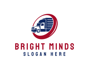 Delivery Truck Transportation Vehicle logo