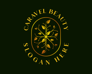 Luxury Leaf Garden logo design