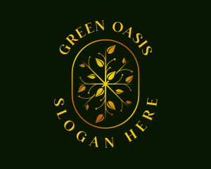 Luxury Leaf Garden logo