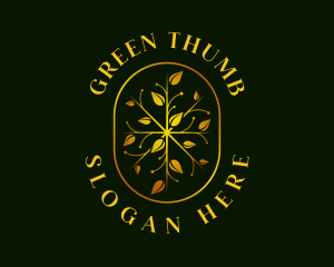 Luxury Leaf Garden logo