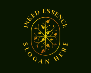 Luxury Leaf Garden logo design