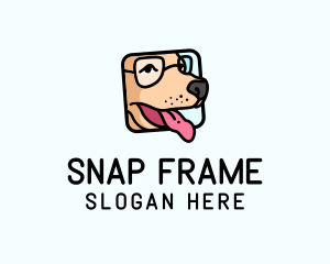 Dog Glasses Frame logo design