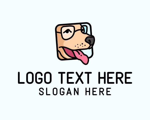 Glasses logo example 2