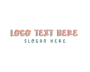 Cute Fun Wordmark logo