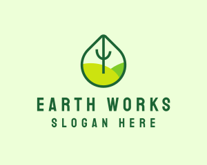 Green Eco Park logo design