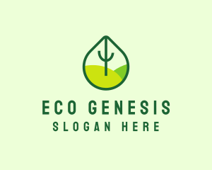 Green Eco Park logo design