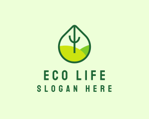 Green Eco Park logo design