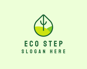 Green Eco Park logo design