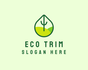 Green Eco Park logo design