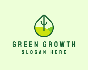 Green Eco Park logo design