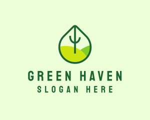 Green Eco Park logo design