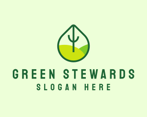 Green Eco Park logo design