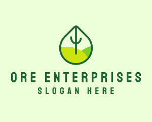 Green Eco Park logo design