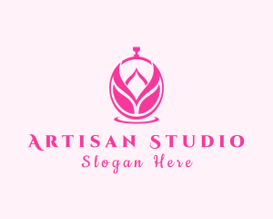 Lotus Flower Perfume logo design