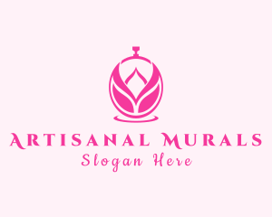 Lotus Flower Perfume logo design