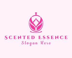 Lotus Flower Perfume logo design