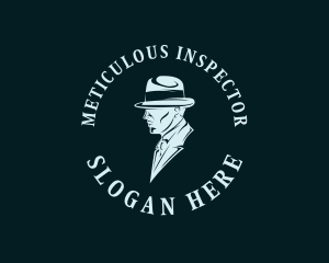 Mysterious Detective Inspector logo design