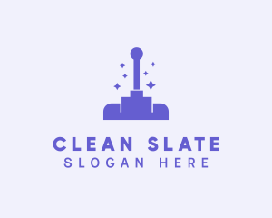 Violet Vacuum Cleaning logo design