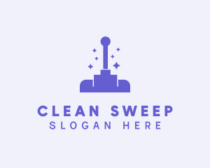 Violet Vacuum Cleaning logo design