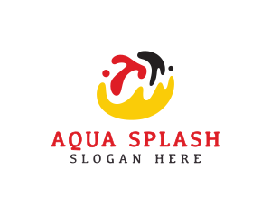 Germany Paint Splash logo