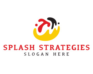 Germany Paint Splash logo