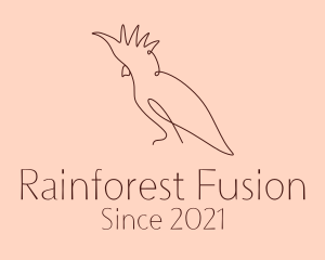 Minimalist Cockatoo Aviary  logo