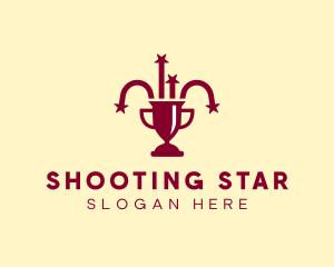 Shooting Star Trophy logo design