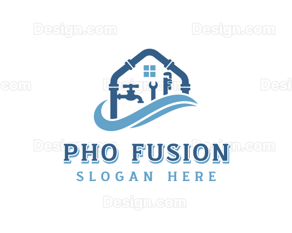 Home Plumbing Tools Logo