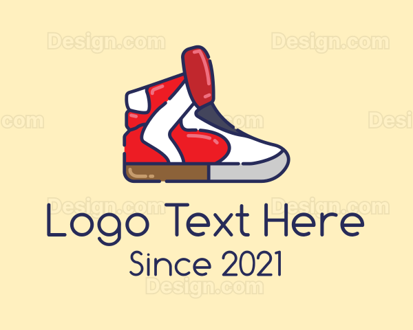 Basketball Shoe Sneaker Logo