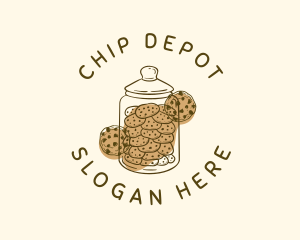 Chocolate Chip Cookie Jar Snack logo