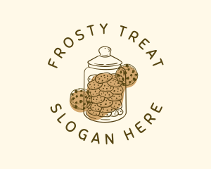 Chocolate Chip Cookie Jar logo design