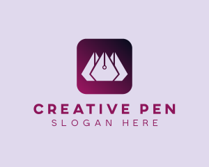 Pen Journal App logo design