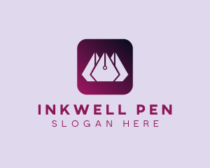 Pen Journal App logo design