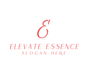 Elegant Cursive Spa Logo