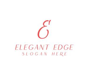 Elegant Cursive Spa logo design