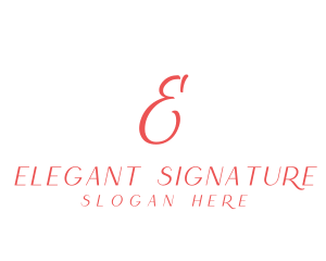 Elegant Cursive Spa logo design