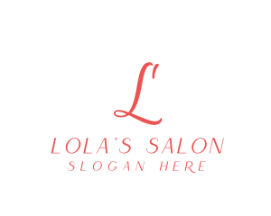 Elegant Cursive Spa logo design