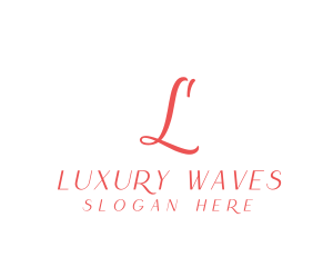 Elegant Cursive Spa logo design