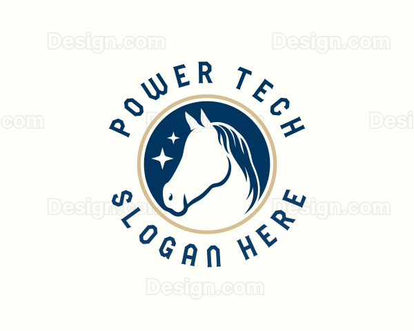 Equine Mare Horse Logo