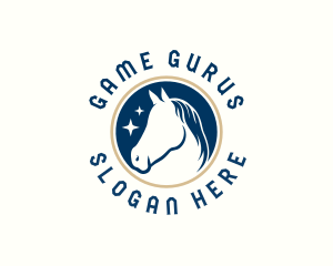 Equine Mare Horse  logo design