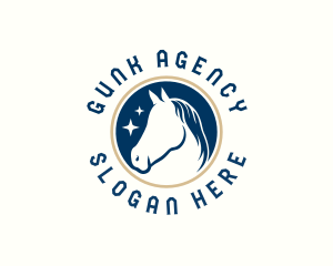 Equine Mare Horse  logo design