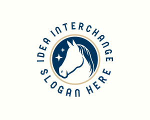 Equine Mare Horse  logo design