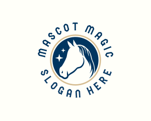 Equine Mare Horse  logo design