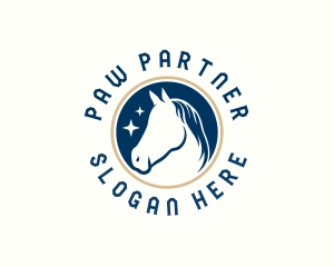 Equine Mare Horse  logo design